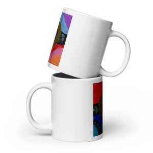 White glossy mug - Youth Artist, Jazzlyn R.