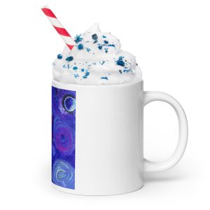 White glossy mug - Artist Raya J.